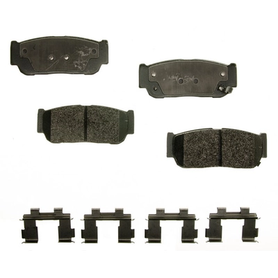 AGNA BRAKES - PLD954CM - Rear Disc Brake Pad Set pa1