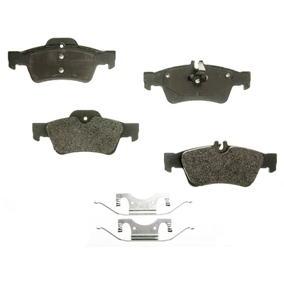 AGNA BRAKES - PLD986ACM - Rear Disc Brake Pad Set pa1