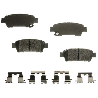 AGNA BRAKES - PLD995CM - Rear Disc Brake Pad Set pa1