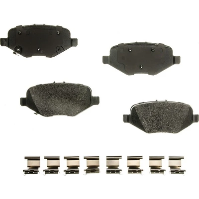 Rear Disc Pads by AGNA BRAKES - PXD1612 pa3