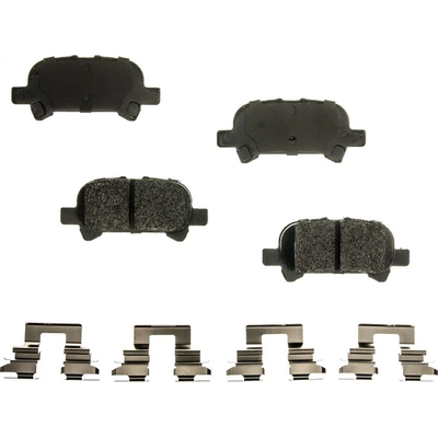 Rear Disc Pads by AGNA BRAKES - PXD828 pa2