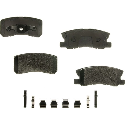 Rear Disc Pads by AGNA BRAKES - PXD868 pa3