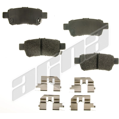 Rear Disc Pads by AGNA BRAKES - PXD1088 pa1