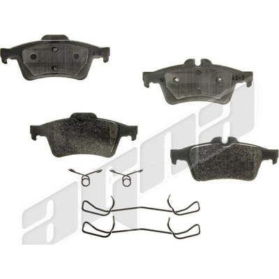 Rear Disc Pads by AGNA BRAKES - PXD1095 pa2