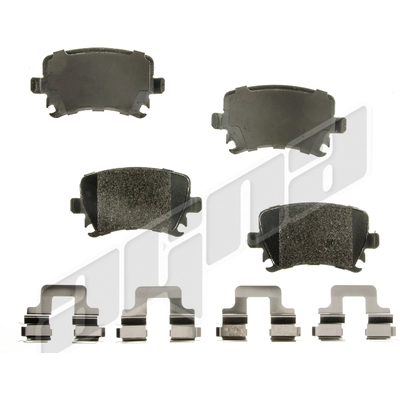 Rear Disc Pads by AGNA BRAKES - PXD1108 pa1