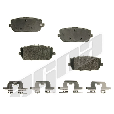 Rear Disc Pads by AGNA BRAKES - PXD1180 pa1