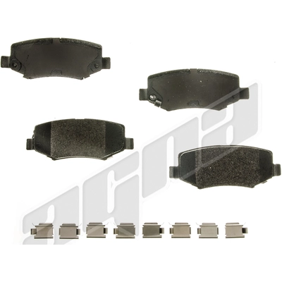 Rear Disc Pads by AGNA BRAKES - PXD1274 pa1