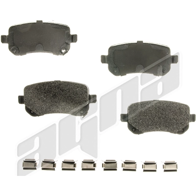 Rear Disc Pads by AGNA BRAKES - PXD1326 pa1
