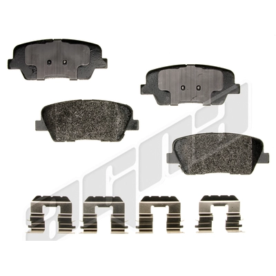 Rear Disc Pads by AGNA BRAKES - PXD1439 pa1