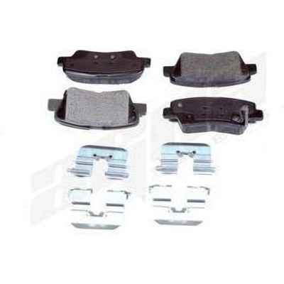 Rear Disc Pads by AGNA BRAKES - PXD1445 pa2