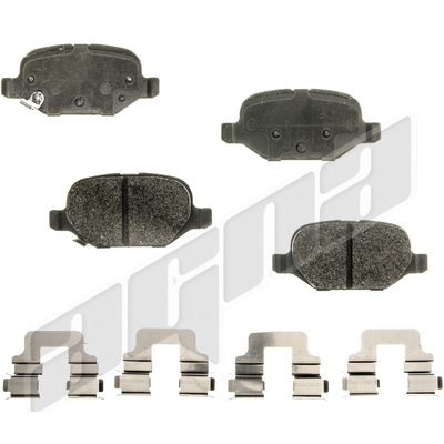 Rear Disc Pads by AGNA BRAKES - PXD1569 pa1