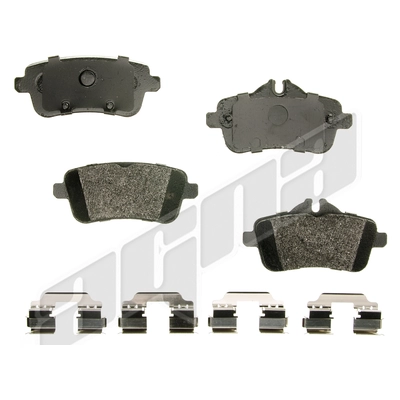 Rear Disc Pads by AGNA BRAKES - PXD1630A pa1