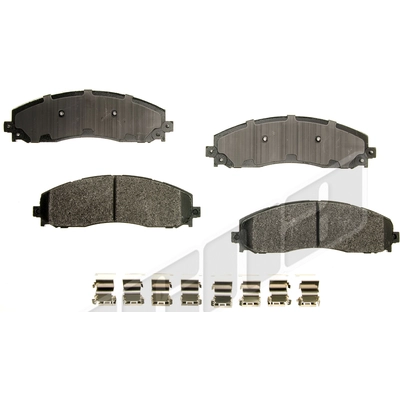 Rear Disc Pads by AGNA BRAKES - PXD1691 pa1