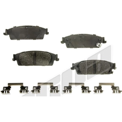 Plaquettes de freins arri�re by AGNA BRAKES - PXD1707 pa2