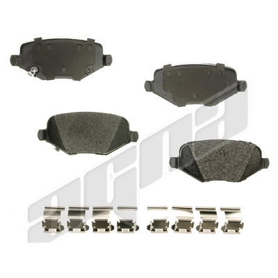 Rear Disc Pads by AGNA BRAKES - PXD1719 pa1