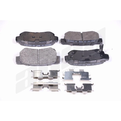 Rear Disc Pads by AGNA BRAKES - PXD813 pa1