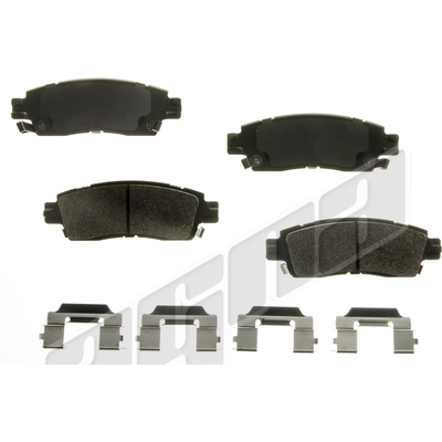 Rear Disc Pads by AGNA BRAKES - PXD883 pa1