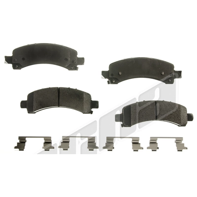 Rear Disc Pads by AGNA BRAKES - PXD974A pa1