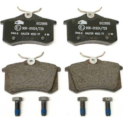 Rear Disc Pads by ATE - 602984 pa2