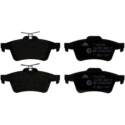 Rear Disc Pads by ATE - 607195 pa2