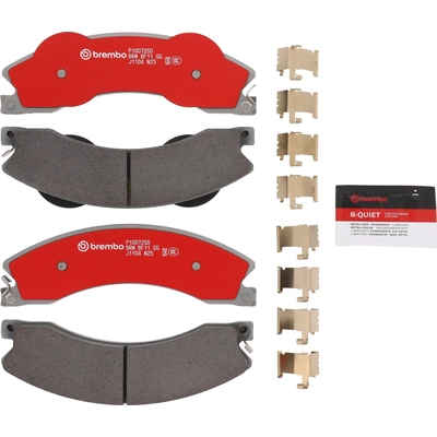 Rear Disc Pads by BREMBO - P10072SD pa1