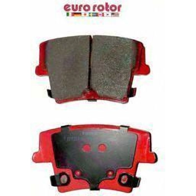 Rear Disc Pads by EUROROTOR - XD1057H pa2