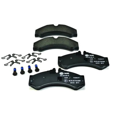 Rear Disc Pads by HELLA PAGID - 355005391 pa11