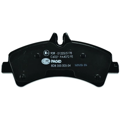 Rear Disc Pads by HELLA PAGID - 355005541 pa9