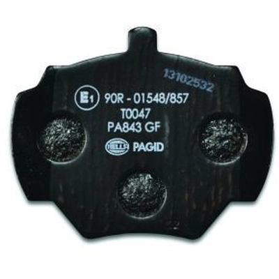 Rear Disc Pads by HELLA PAGID - 355005791 pa8