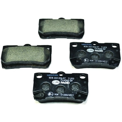 Plaquettes de freins arrière de HELLA PAGID - 355006971 pa7