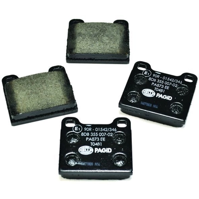 Rear Disc Pads by HELLA PAGID - 355007021 pa9