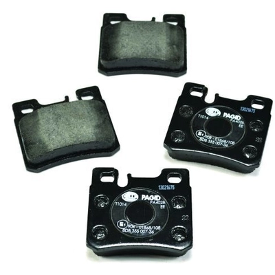 Rear Disc Pads by HELLA PAGID - 355007361 pa9