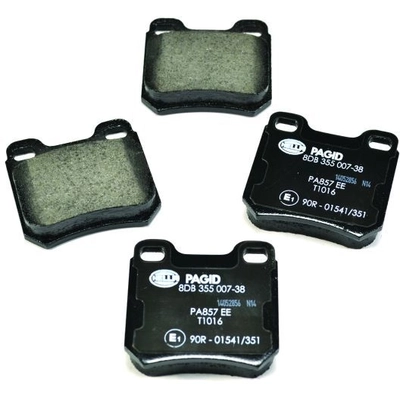 Plaquettes de freins arri�re by HELLA PAGID - 355007381 pa6