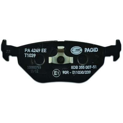 Rear Disc Pads by HELLA PAGID - 355007511 pa10