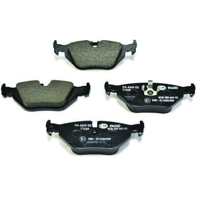 Rear Disc Pads by HELLA PAGID - 355007511 pa9