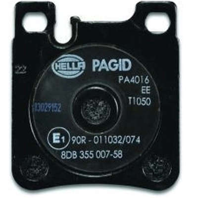 HELLA PAGID - 355007581 - Rear Disc Pads pa9