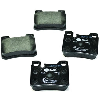 Rear Disc Pads by HELLA PAGID - 355007671 pa9