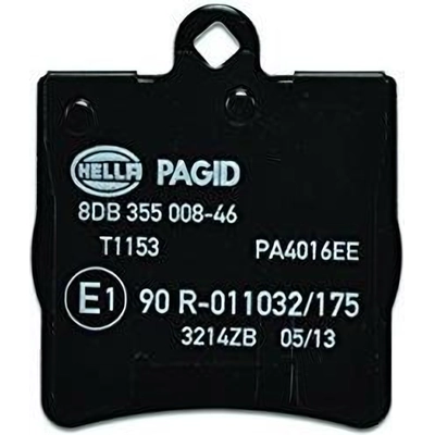 Rear Disc Pads by HELLA PAGID - 355008461 pa12