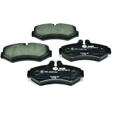 Rear Disc Pads by HELLA PAGID - 355008651 pa7