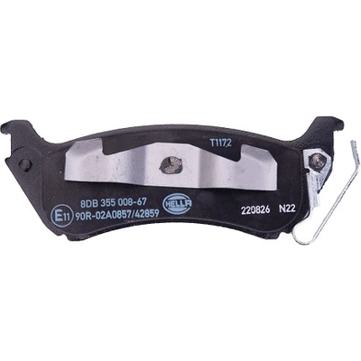Rear Disc Pads by HELLA PAGID - 355008671 pa22