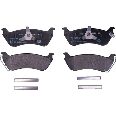 Rear Disc Pads by HELLA PAGID - 355008671 pa24