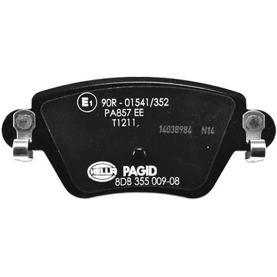 Rear Disc Pads by HELLA PAGID - 355009081 pa13