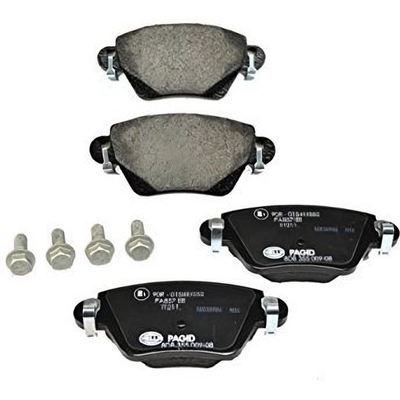Rear Disc Pads by HELLA PAGID - 355009081 pa17