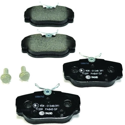 Rear Disc Pads by HELLA PAGID - 355009541 pa10