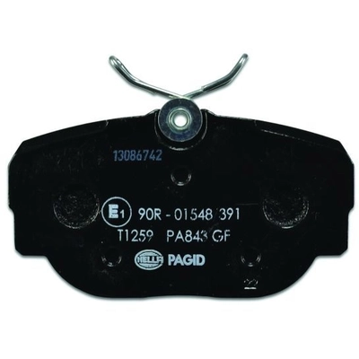 Rear Disc Pads by HELLA PAGID - 355009541 pa9