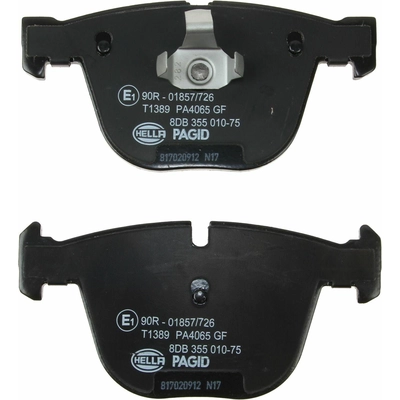 HELLA PAGID - 355010751 - Rear Disc Pads pa12