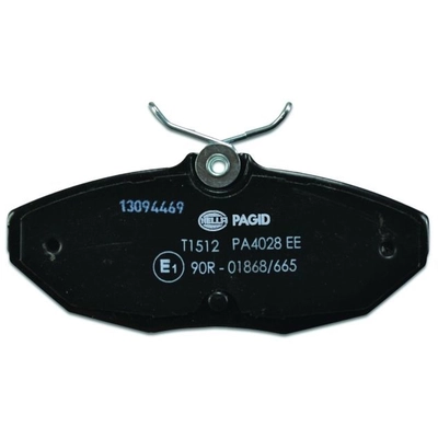 Rear Disc Pads by HELLA PAGID - 355011961 pa8
