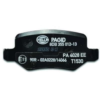 HELLA PAGID - 355012131 - Rear Disc Pads pa7