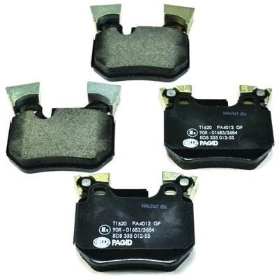 Rear Disc Pads by HELLA PAGID - 355012551 pa7