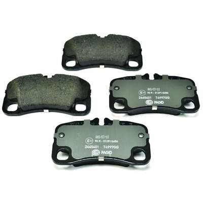 Rear Disc Pads by HELLA PAGID - 355013791 pa8